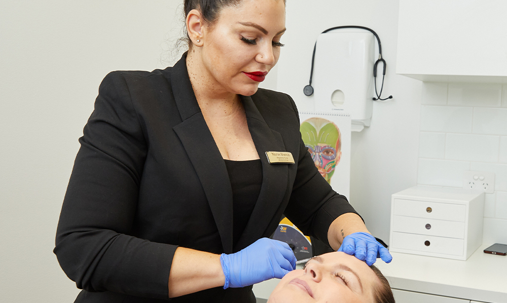 Silk Laser Clinics Franchise Nurse Injector Owner Bianca Injecting
